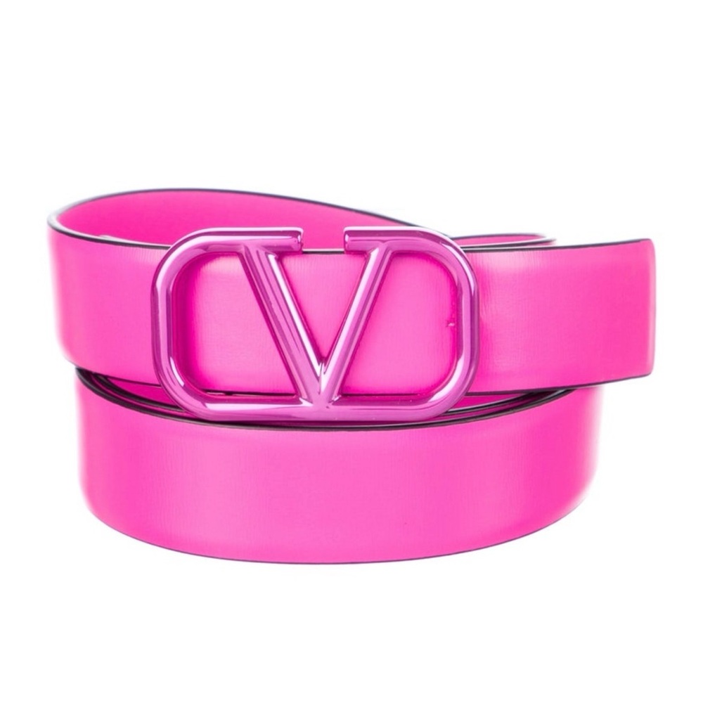 Valentino Vibrant Pink Women's Belt